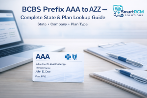 Read more about the article BCBS Prefix List AAA to AZZ  – Complete Billing Guide for Accurate Claims