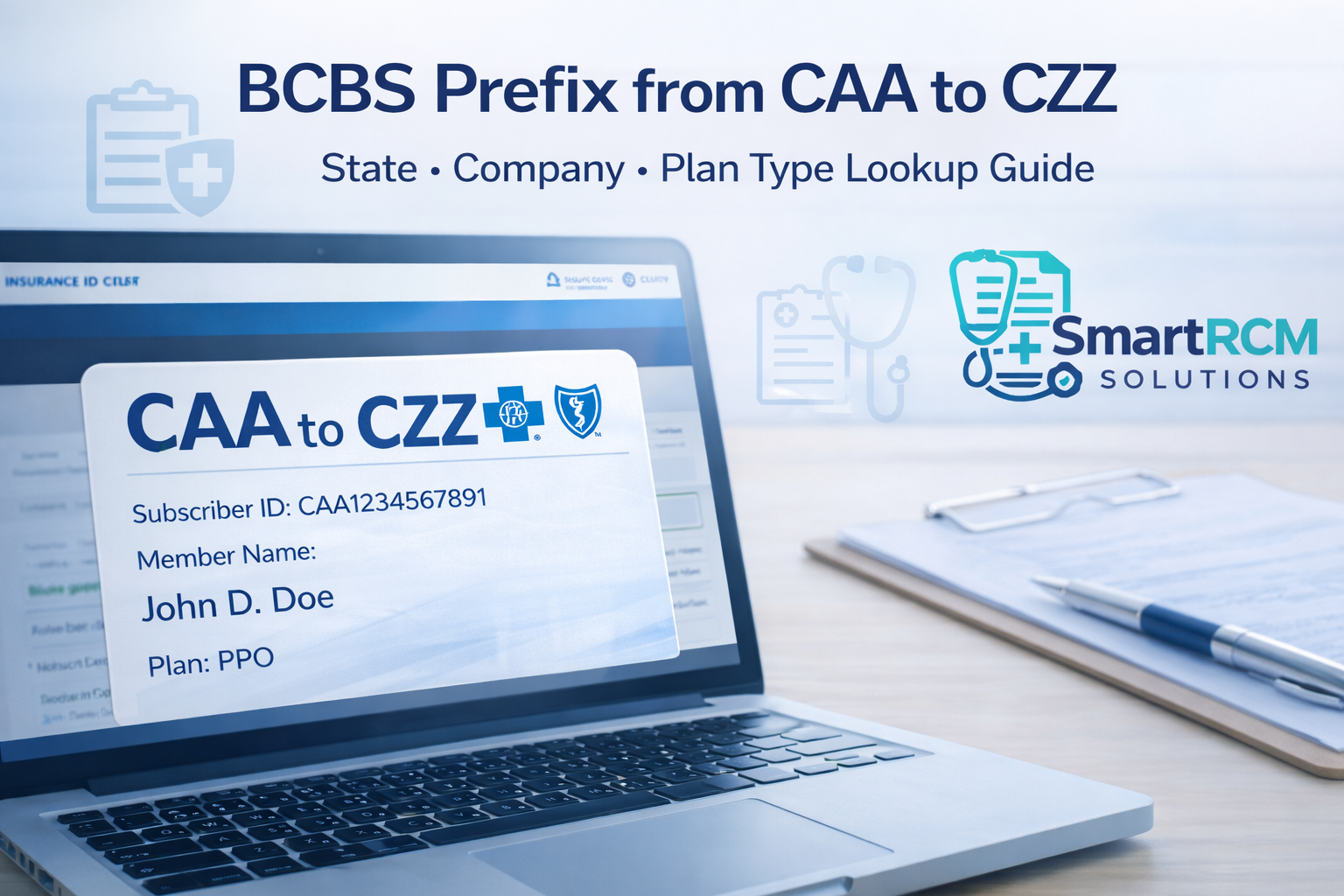 Read more about the article BCBS Prefix List CAA to CZZ – Complete Billing & Lookup Guide