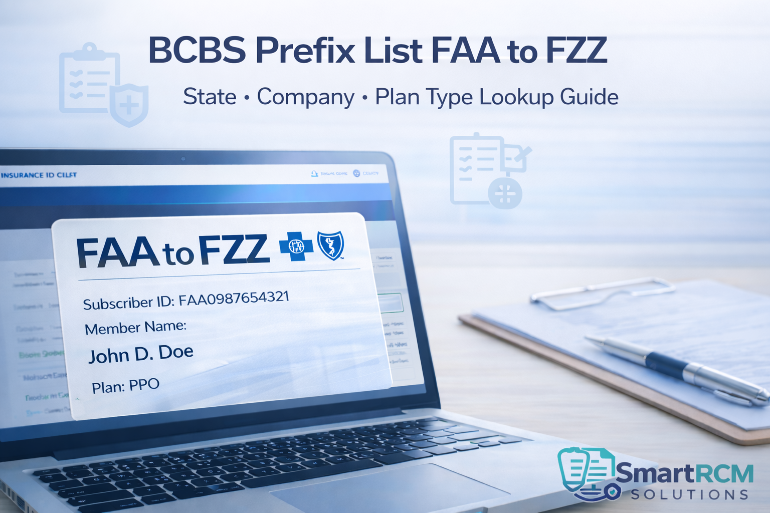 Read more about the article BCBS Prefix List FAA to FZZ (State, Plan & Lookup Guide 2026)