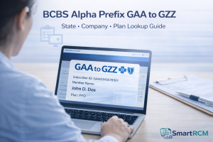 Read more about the article BCBS Prefix List GAA to GZZ (State & Plan Lookup Guide 2026)