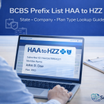 BCBS Prefix List HAA to HZZ (State & Plan Lookup Guide 2026)