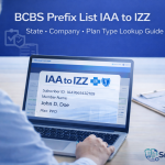 BCBS Prefix List IAA to IZZ (State & Plan Lookup Guide 2026)