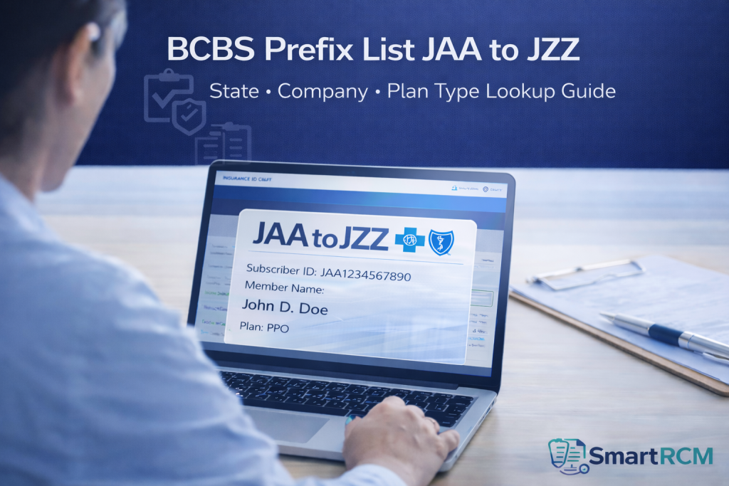 BCBS Prefix List JAA to JZZ