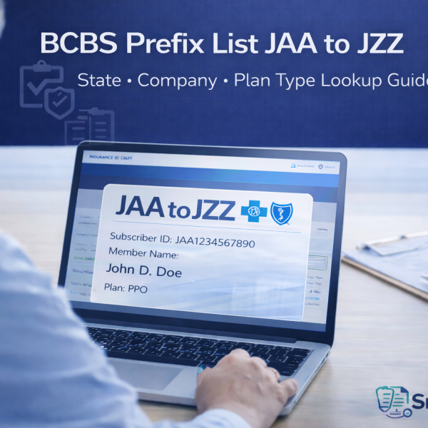 BCBS Prefix List - Lookup & Verification Guide (2026) - Smart RCM Solutions