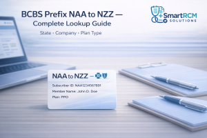 Read more about the article BCBS Prefix List NAA to NZZ – State & Plan Lookup Guide 2026