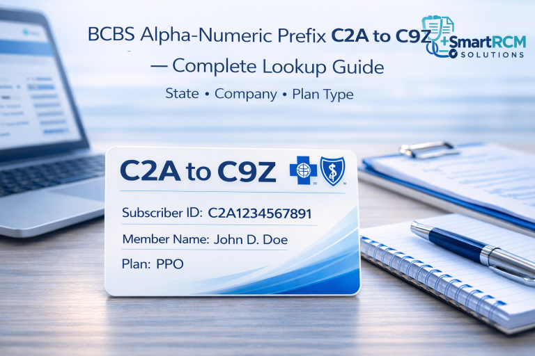 BCBS Alpha Numeric Prefix C2A to C2Z – State & Plan Lookup Guide 2026 ...