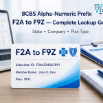BCBS Alpha Numeric Prefix F2A to F9Z – State & Plan Lookup Guide 2026
