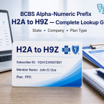 BCBS Alpha Numeric Prefix H2A to H9Z – State & Plan Lookup Guide 2026