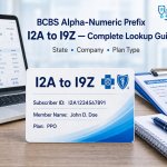 BCBS Alpha Numeric Prefix I2A to I9Z – State & Plan Lookup Guide 2026