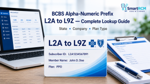 Read more about the article BCBS Alpha Numeric Prefix L2A to L9Z – State & Plan Lookup Guide 2026