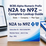 BCBS Alpha Numeric Prefix N2A to N9Z – State & Plan Lookup Guide 2026