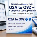 BCBS Alpha Numeric Prefix O2A to O9Z – State & Plan Lookup Guide 2026