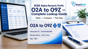 Read more about the article BCBS Alpha Numeric Prefix O2A to O9Z – State & Plan Lookup Guide 2026