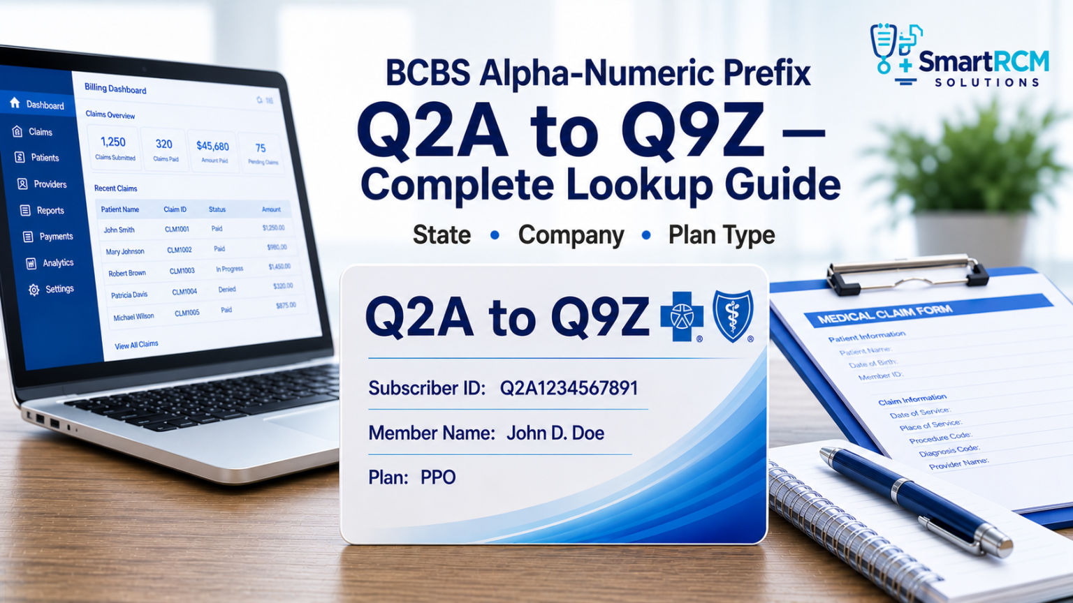 BCBS Prefix List HAA to HZZ (State & Plan Lookup Guide 2026) - Smart ...