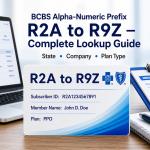 BCBS Alpha Numeric Prefix R2A to R9Z – State & Plan Lookup Guide 2026