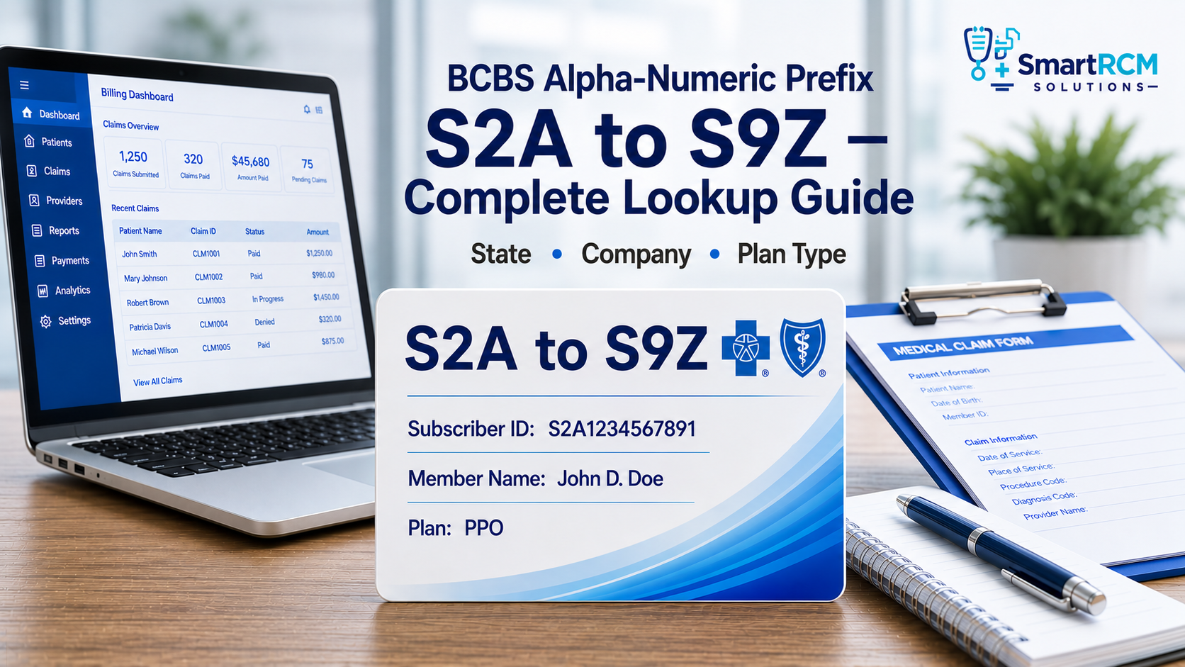 You are currently viewing BCBS Alpha Numeric Prefix S2A to S9Z – State & Plan Lookup Guide 2026