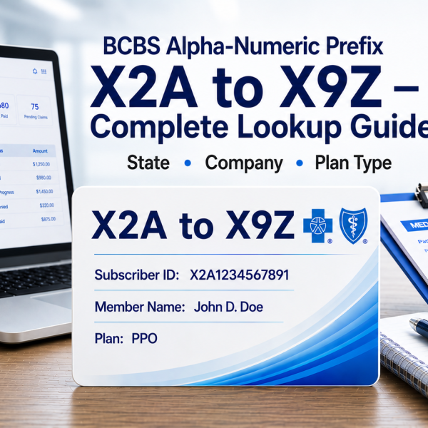 BCBS Prefix List NAA to NZZ – State & Plan Lookup Guide 2026 - Smart ...