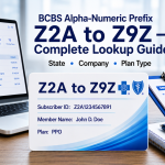BCBS Alpha Numeric Prefix Z2A to Z9Z – State & Plan Lookup Guide 2026