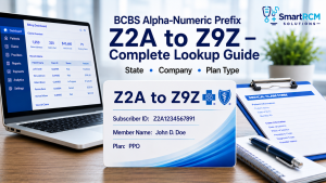 Read more about the article BCBS Alpha Numeric Prefix Z2A to Z9Z – State & Plan Lookup Guide 2026